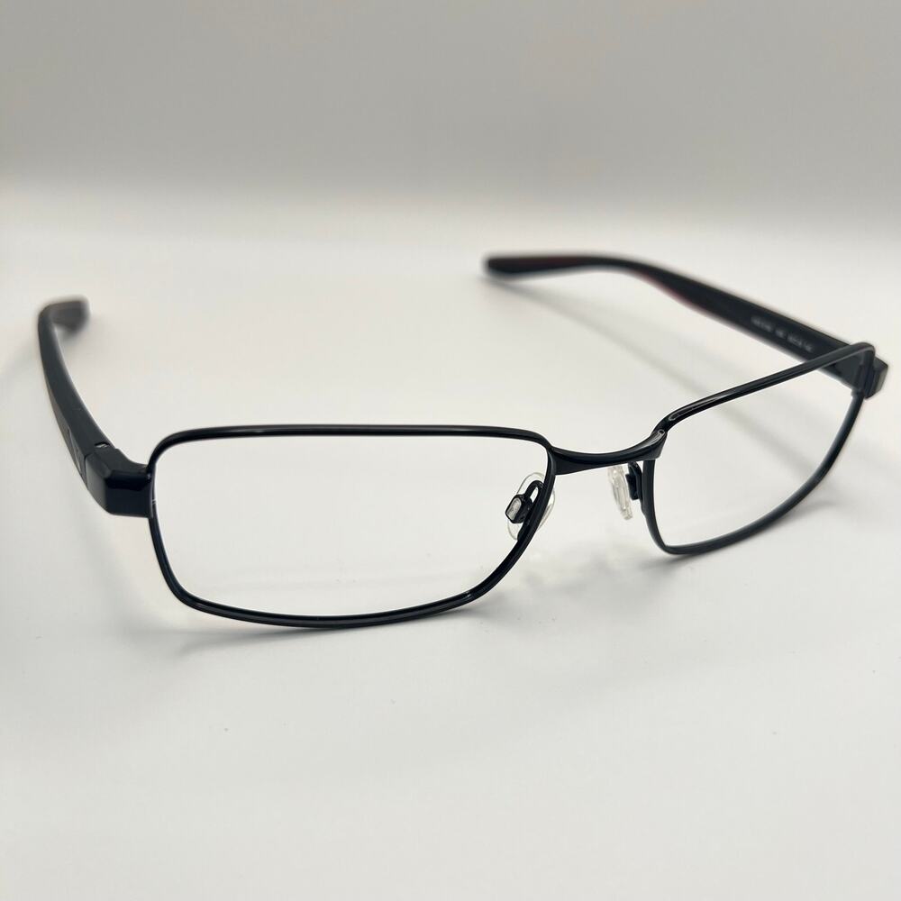 NWOT Nike 8195 006 Eyeglasses 2101 Black Frames Only 58-18-140